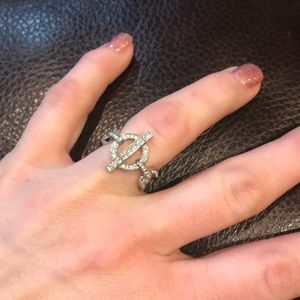 New Michael Kors Ring Size 8 Sterling Silver